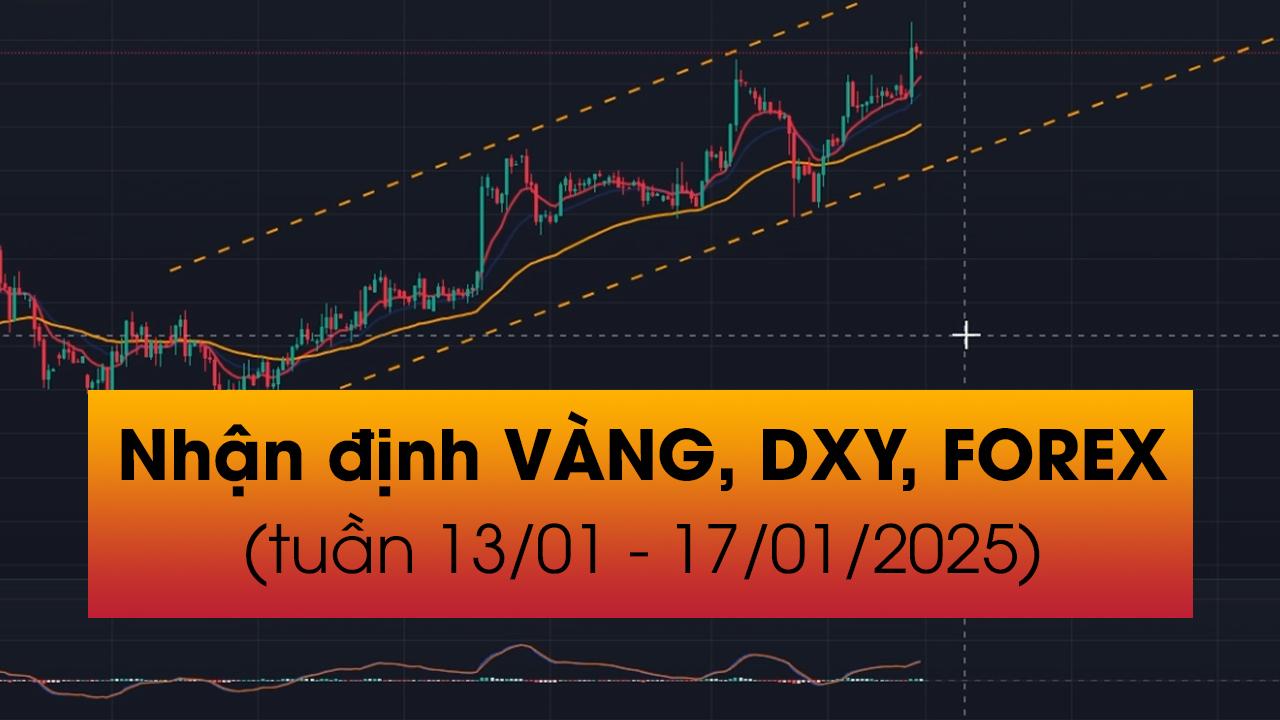 Nhận định VÀNG, DXY, FOREX tuần 13/01 - 17/01/2025